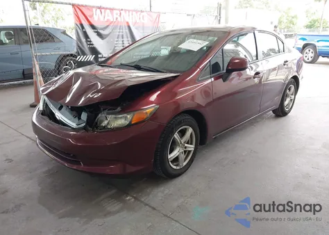 2012 Honda Civic Lx from USA, damaged, VIN 19XFB2F51CE064322